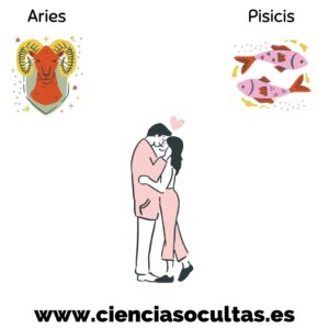 Aries y Piscis compatibilidad baja.
