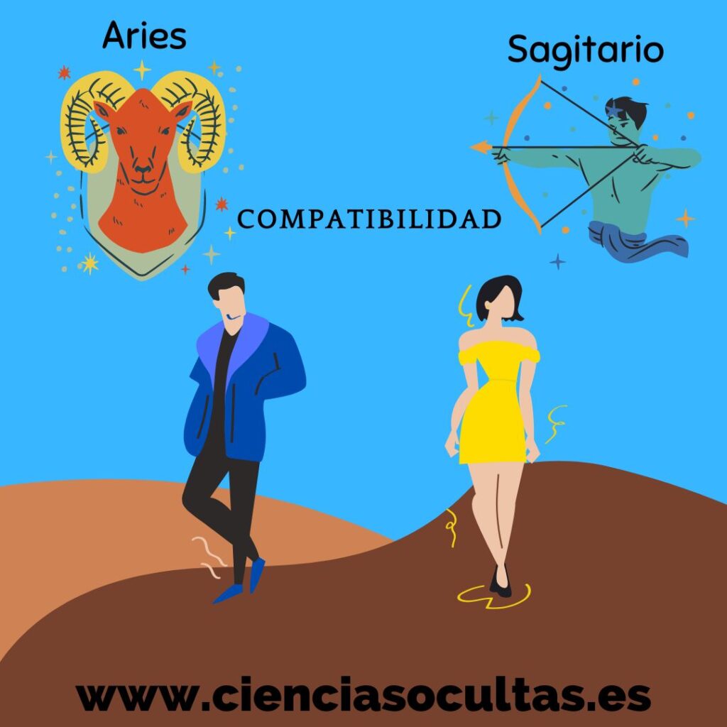 Aries y Sagitario compatibilidad - Ciencias ocultas